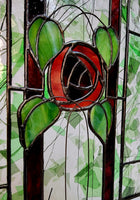Rose Window - Stained Glass Art