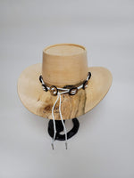 Maple Outback Hat - Rare Wood Turned Men's Headwear #406