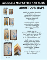 Puget Sound, Washington - Coastal Map - laser cut wood map