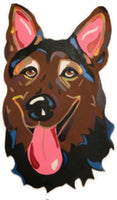 German Shepherd-DIY Pop Art Paint Kit