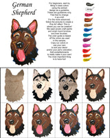 German Shepherd-DIY Pop Art Paint Kit