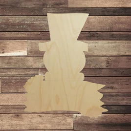 Snowman Head Sign