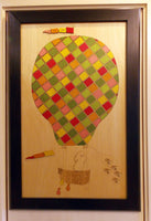 Hot Air Balloon Wedding Guest Book