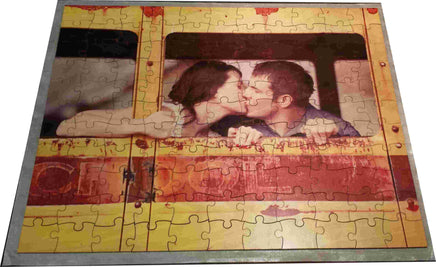 Photo Puzzle Memory Box Guest Book